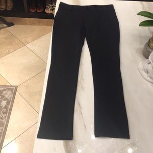 Black stretch pants